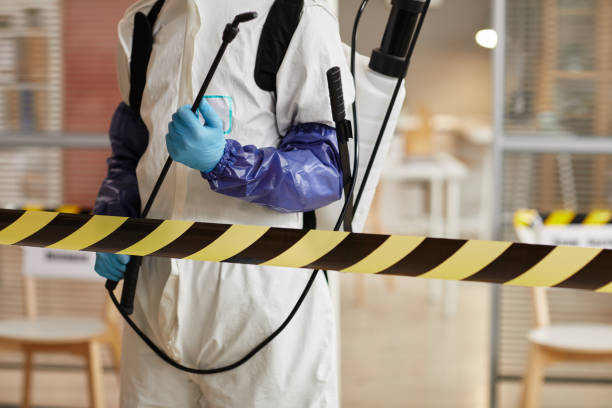 Professional Biohazard technician working in Sausalito, CA